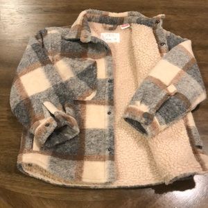 Zara plaid shacket
